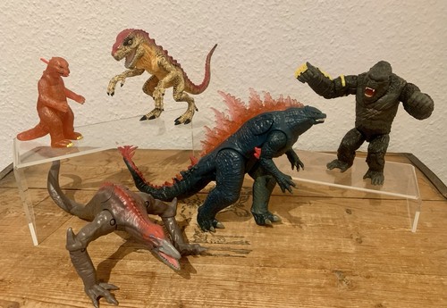 Set action figure godzilla - action,