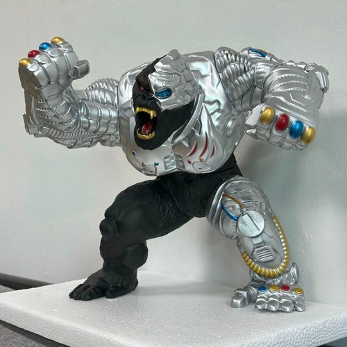 Godzilla monster toy silver - monster,