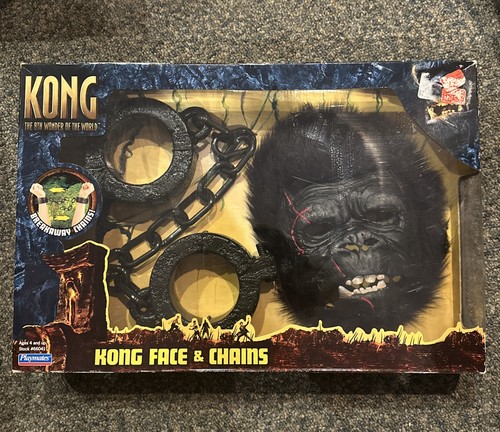 Kong face and chains - face, playmates